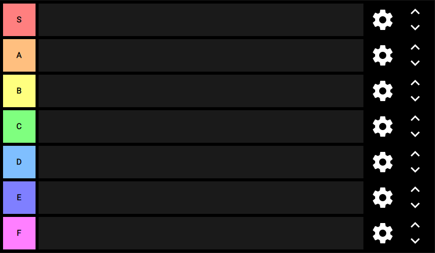 Smash Ultimate Tier List Maker